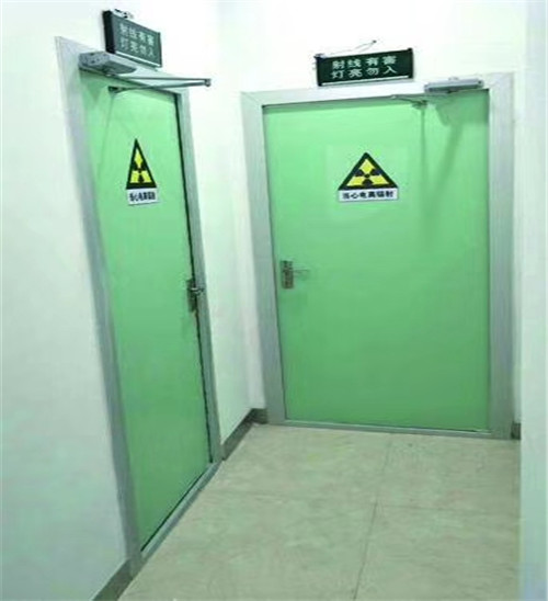 天津厂家定制防 辐射铅门 CT室铅门 放射科射线防护施工